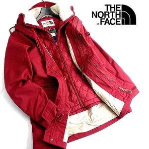 THE NORTH FACE ノースフェイス 新品 定3.5万 高機能中綿 3way 中綿入りフルライナー付き ジャケット コート LF58 BUD 90/S▲054▼kkf037nf