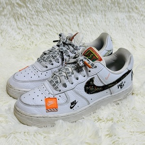 NIKE AIR FORCE1 07 PRM JDI ナイキ エアフォース1 ロー ジャスト ドゥ イット パック スニーカー AR7719-100 White/Black サイズ23.0cm