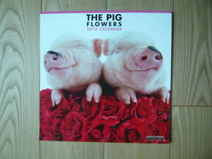  симпатичный свинья Chan Artlist Collection THE PIG 2012 CARENDER