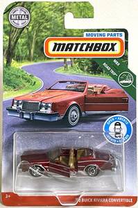 マッチボックス（ MATCHBOX ）【 MOVING PARTS 】1983 ビュイック リビエラ コンバーティブル