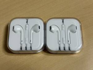 【新品未使用】Apple EarPods with 3.5 mm Headphone Plug