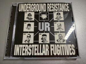 日本盤★Underground Resistance Interstellar Fugitives/Mad Mike/Suburban Knight/DJ Rolando/The Infiltrator/Drexciya/Galaxy 2 Galaxy