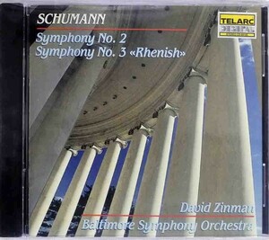 CD Schumann: Symphony No. 2 & No. 3 &#34;Rhenish&#34; / Zinman 