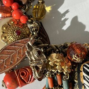 Paola Bertulli vintage charms bracelet ヴィンテージ チャームのブレスレット イタリアの画像4