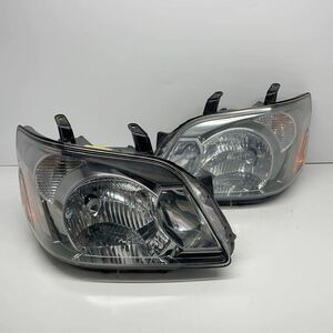 【コーティング済】トヨタ AZR65 AZR60 60系 ノア 後期 ヘッドライト ヘッドランプ 左右セット LR HID グリーンメッキ koito 28-181 P50427