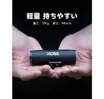 XOSS 自転車ライト ロードバイクライト USB充電式 400/800ルーメン 大容量バッテリー LEDヘッドライト フロントライト 防水　懐中電灯兼用_画像4