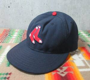 希少 スモールサイズ★New Era/ニューエラ◆キャップ 59/50 59FIFTY MLB レッドソックス MADE IN USA アメリカ製