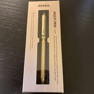 【未使用】RHODIA ロディア MULTI PEN マルチペン 3in1 シャンパンゴールド