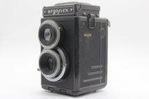 【返品保証】 アーガス Argus Argoflex Varex 75mm F4.5 二眼カメラ s3851_画像1