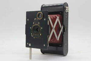 【訳あり品】 KODAK EASTMAN NO.A-127 赤蛇腹 蛇腹カメラ s3879