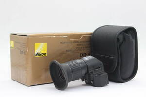 【返品保証】 【元箱付き】ニコン Nikon DR-6 角窓用変倍アングルファインダー s3886