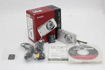 【返品保証】 【元箱付き】カシオ Casio Exilim EX-Z550 26mm Wide 4x バッテリー付き コンパクトデジタルカメラ s4693_画像1