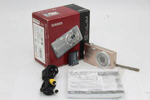 【返品保証】 【元箱付き】カシオ Casio Exilim EX-Z270 ピンク 28mm Wide 4x バッテリー付き コンパクトデジタルカメラ s4696