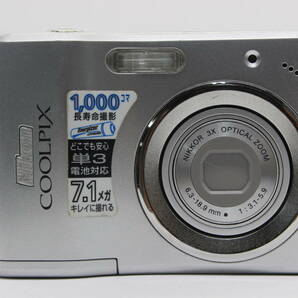 【返品保証】 【便利な単三電池で使用可】ニコン Nikon Coolpix L14 Nikkor 3x コンパクトデジタルカメラ s4893の画像2