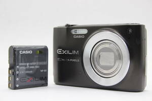 【返品保証】 カシオ Casio Exilim EX-Z300 ブラック 28mm Wide 4x バッテリー付き コンパクトデジタルカメラ s5015