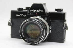 [Переведенная статья] Minolta Minolta SRT 101 Black MC Rokkor-PF 55 мм F1.7 Набор объектива кузова S5042