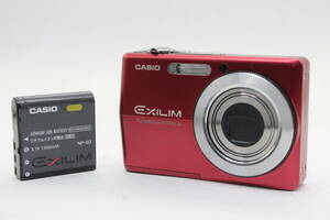 【返品保証】 カシオ Casio Exilim EX-Z700 レッド 3x バッテリー付き コンパクトデジタルカメラ s5058