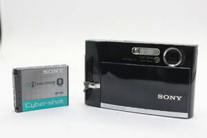 【返品保証】 ソニー SONY Cyber-shot DSC-T30 ブラック 3x バッテリー付き コンパクトデジタルカメラ s5073