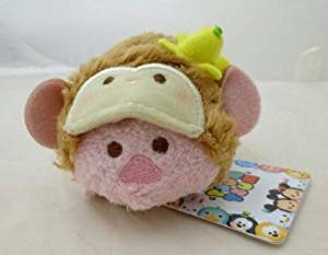 ディズニー　ツムツム（S）ピグレット（さる）くまのプーさん　ピグレット（TSUM TSUM）モンキー　ブタ　おさる（サル）ディズニーストア