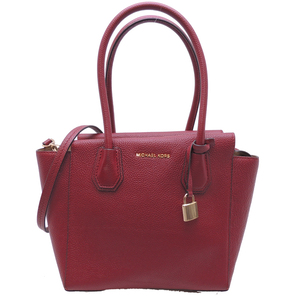 ［飯能本店］Michael Kors マイケルコース 2Wayバッグ 30H6GM9S1L ハンドバッグ レザー ボルドー レディース DH75558