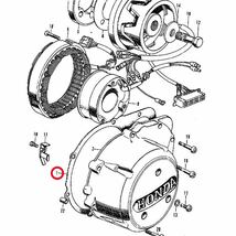 在庫あり 即納 CB750Four 純正 ジェネレーターカバー ガスケット ホンダ K0-K8 全年式 SOHC フォア Lカバー_画像2