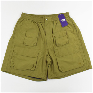 未使用 THE NORTH FACE PURPLE LABEL ノースフェイス パープルレーベル ナイロンリップストップ トレイル ショーツ 34 KHAKI GREEN NT4300N