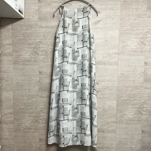 steven alan スティーブンアラン 8226-299-0467 STONE WALL PRINT DRESS ドレス ホワイト系（画像参照） sizeM 【中目黒B12】