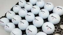 【激安】(Q63) B級 SRIXON スリクソン Z-STAR XV 2021年モデル ホワイト 24個【ロストボール】_画像3