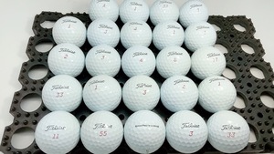 【激安】(Q83) B級 Titleist タイトリスト PROV1x 2021年モデル ホワイト 24個【ロストボール】