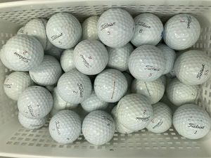 【激安 G45 送料無料】【練習用】タイトリスト Titleist PROV1x・PROV1 年代混合 ホワイト R級 50個【ロストボール】