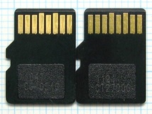 ★microＳＤカード ２ＧＢ ２枚 中古★送料６３円～_画像2