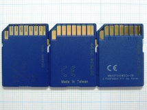 ★Transcend ＳＤＨＣメモリーカード ４GB ３枚 中古★送料６３円～_画像2