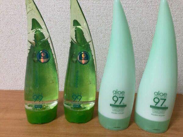 4本セット　5,000円相当 ホリカホリカ　アロエ　ボタニカルジェル250ml×2 ボタニカルローション240ml×2 