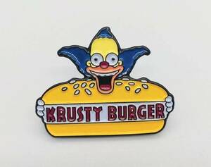  free shipping The * Simpson zk Rusty burger pin brooch pin z badge american miscellaneous goods smaak