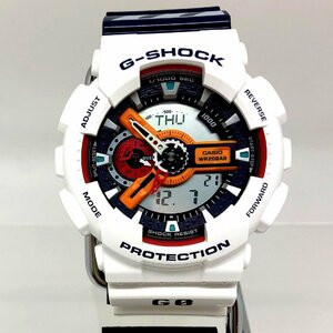 極美品 G-SHOCK ジーショック CASIO カシオ 腕時計 GA-110PS-7AJR 綾波レイ プラグスーツ エヴァンゲリヲン コラボ 【ITJDJRBBVROC】