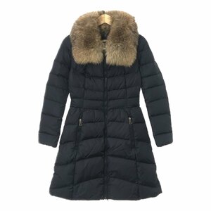 MONCLER モンクレール 【lay3433M】 イロンデール ファー付 ジップアップロングダウンコート D20934934520 54155 アウター レディース MR