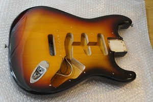 Fender Japan ST62US Stratocaster Body フェンダー ストラトキャスター ボディ サンバースト 3TS 良品 