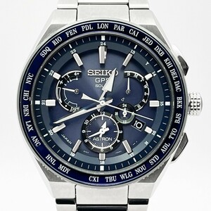 美品 SEIKO ASTRON セイコー アストロン チタン エグゼクティブライン SBXB155 8Xシリーズ デュアルタイム EXECUTIVE GPSソーラー