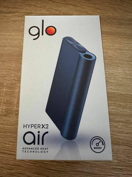 グロー　ハイパーエア 電子タバコ glo hyper air 新品　オーシャンブルー