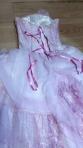 ウエディングドレス カラードレス ウエディングドレス2点！美品ピンク／クリーム9号_画像2