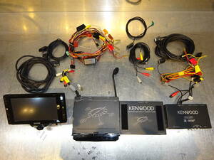  Kenwood KENWOOD HDD navi HDM-555 records out of production goods operation verification ending power supply Harness lack of equipped regular price 20 ten thousand jpy and more part removing and so on how??