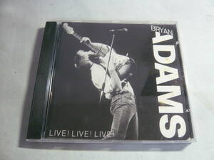 CD☆BRYAN ADAMS/LIVE!LIVE!LIVE!☆中古