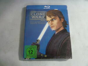 海外版ブルーレイ3枚組《Star Wars - The Clone Wars》中古