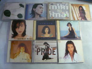 ユ）　CD10セット[今井美樹：retour/PRIDE/Ivory/太陽とヘミングウェイ/THANK YOU　他]中古