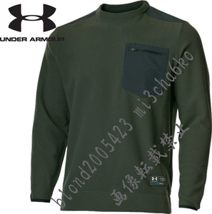 ■新品【UNDER ARMOUR】アンダーアーマー ゴルフに最適 UAマイクロフリース クルーネックトレーナー■OR/XL