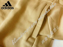 ■新品【adidas】アディダス GOLFに最適 裏起毛保温 背面BIGロゴ クルーネック ニットジャケット■BG/L_画像4