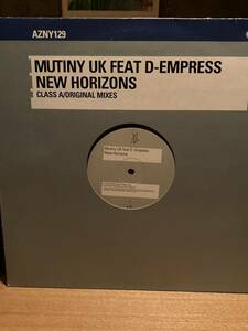 Mutiny UK* Feat D-Empress New Horizons (Class A/Original Mixes)　 AZNY129