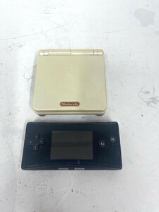 E968　GAME BOY ADVANCE SP　ゲームボーイアドバンス SP　本体　AGS-001　GAME BOY micro　ゲームボーイミクロ　本体OXY-001　まとめ売り