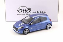 Otto Mobile オットモビル 1/18 2012年モデル ルノー Renault Clio 3 RS Gordini Blue Matte TE RNT ブルー_画像1