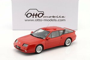 Otto Mobile オットモビル 1/18 ミニカー レジン プロポーションモデル 1991年モデル ルノー RENAULT - ALPINE GTA LE MANS 1991 レッド